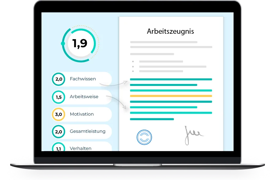 Arbeitszeugnis erstellen