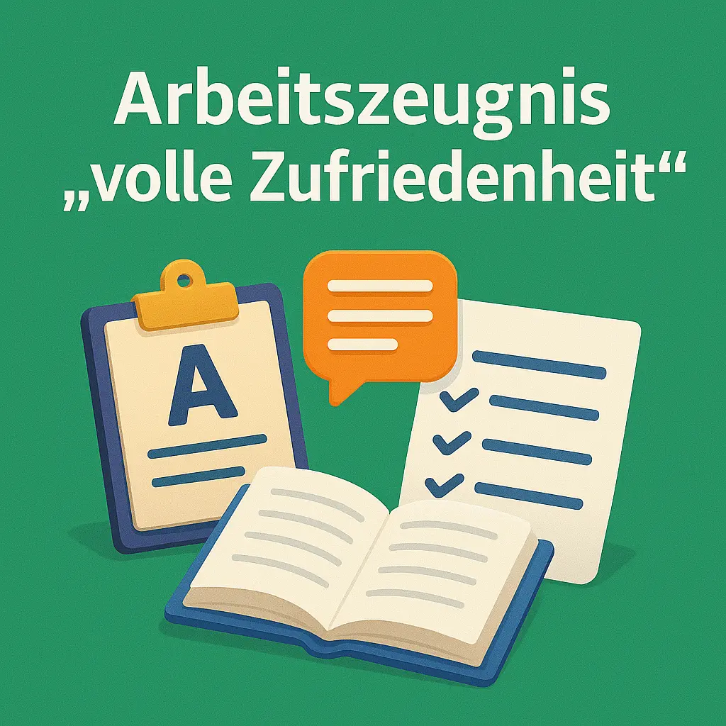 Arbeitszeugnis „zur vollen Zufriedenheit“